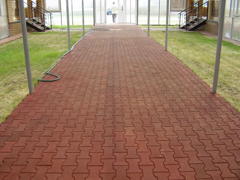 Тротуарная плитка Катушка коричневый