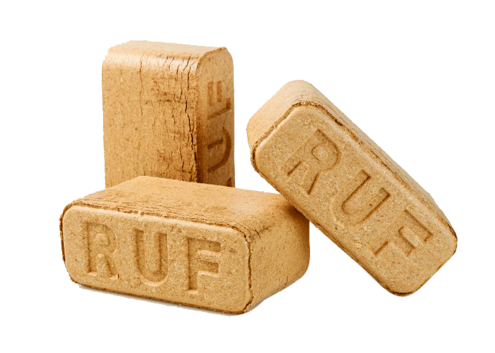 Топливные брикеты RUF 100% береза (упаковка)